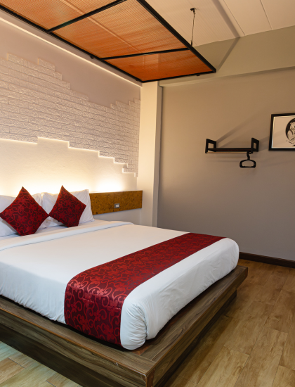 superior double bed